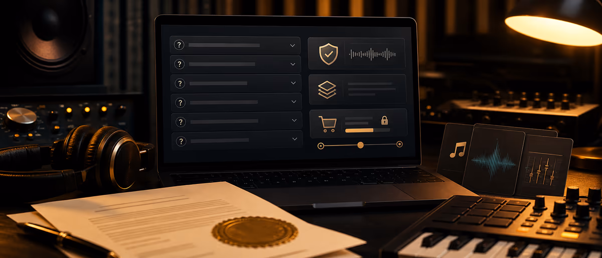 Hướng dẫn thực hành: FAQ license cho beat store