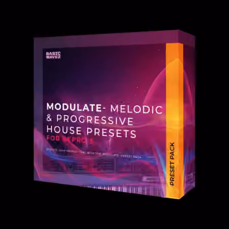 Basic Wavez Modulate Melodic and Progressive House Presets for Repro-5 [Synth Presets]