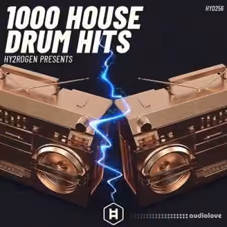 HY2ROGEN 1000 House Drum Hits [MULTiFORMAT]