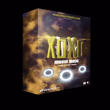 Industry Kits XoXo Musik MIDI and Loop Pack [WAV, MiDi, DAW Templates]