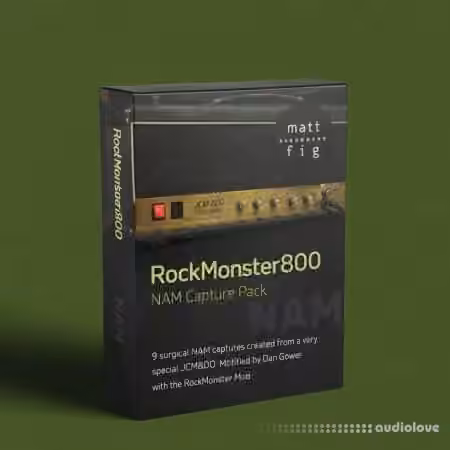 Matt Fig Fig RockMonster800 NAM Capture Pack