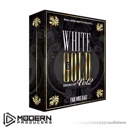 Paul Wise Beats White and Gold Drum Kit Vol.2 [WAV]
