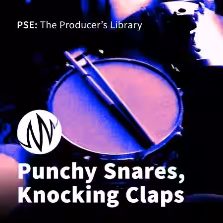 PSE: The Producers Library Punchy Snares, Knocking Claps [WAV]