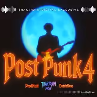 Traktrain Post-punk 4 Sample Pack By Prodkult X Dutch Revz [WAV]